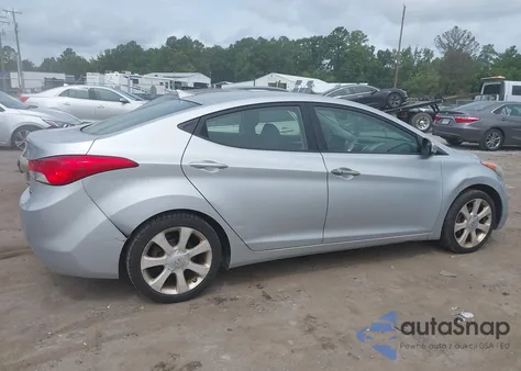 2012 Hyundai Elantra Limited z USA, uszkodzony, nr VIN 5NPDH4AE2CH093493